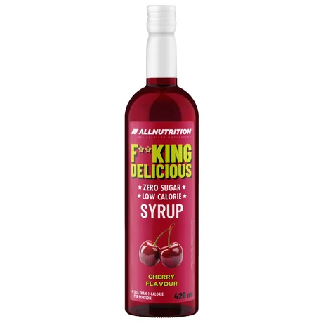 AllNutrition F**King Delicious Syrup Zero - Cseresznye- 420ml