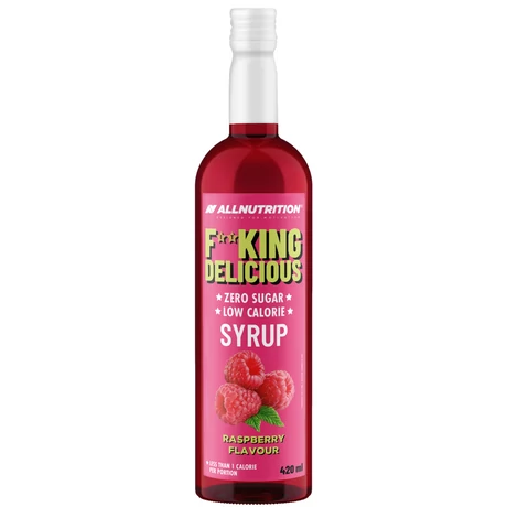 AllNutrition F**King Delicious Syrup Zero - Málna - 420ml