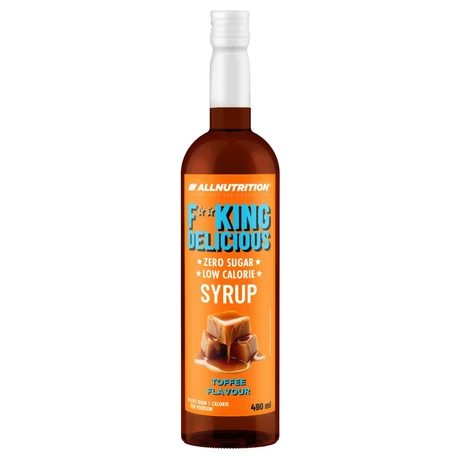 ALLNUTRITION Fitking Delicious Syrup Zero 490 ml Toffee