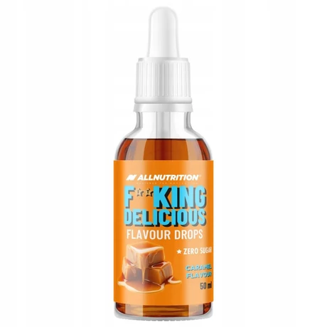 AllNutrition Fitking Delicious Flavour Drops 50ml karamell
