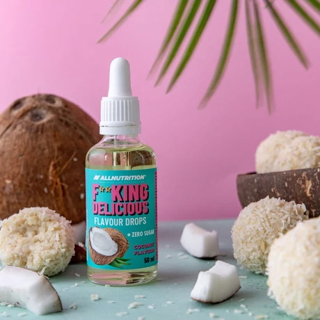 AllNutrition Fitking Delicious Flavour Drops 50ml kókusz