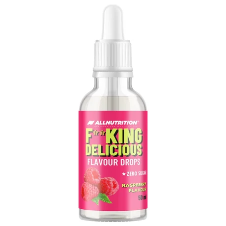 AllNutrition Fitking Delicious Flavour Drops 50ml málna