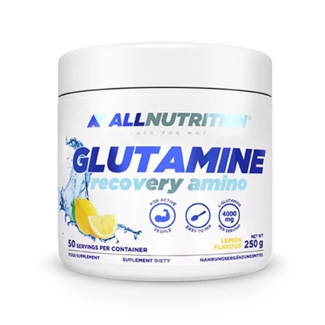 AllNutrition Glutamine Recovery Amino 250g citrom