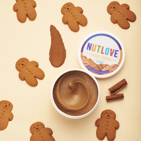 AllNutrition Nutlove 500g finom ropogós fahéj süti
