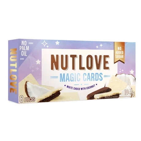AllNutrition Nutlove Magic Cards 104g fehércsoki-kókusz