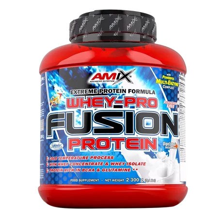 AMIX Nutrition Whey Pro FUSION protein 2.3 kg csoki-karamell-földimogyoró