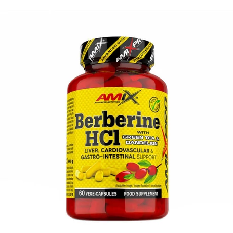 AMIX Nutrition AmixPro Berberine HCl with GreenTea & Dandelion 60 kapsz