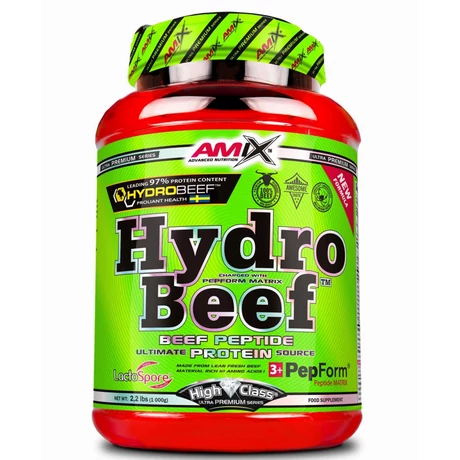 AMIX Nutrition HydroBeef™ Peptide Protein dupla csokoládé kókusszal 1000g
