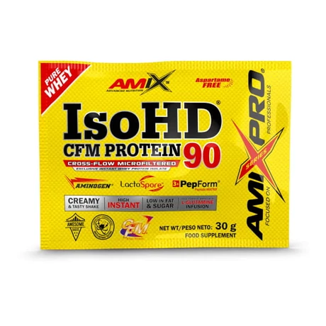 AmixPro IsoHD® 90 CFM Protein Nuttamix ízű tejsavófehérje-izolátum – 30 g