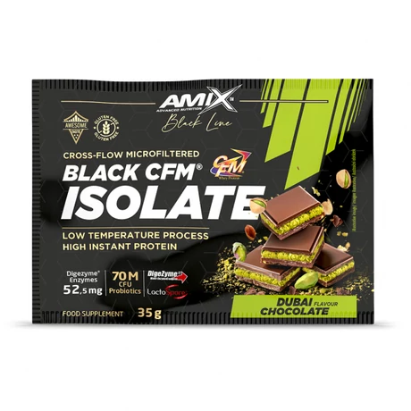 Amix Black Line Black CFM Isolate 35g dubai csokoládé