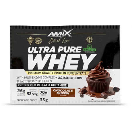 Amix Black Line Ultra Pure Whey 35g csokis muffin