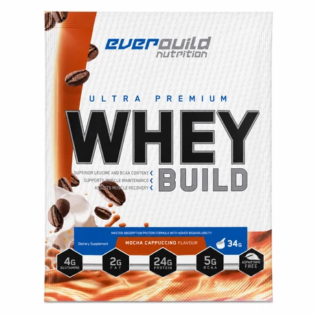 EverBuild Nutrition Ultra Premium Whey Build 34g mocha cappucino