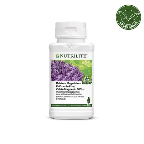 Amway Kalcium- Magnézium D- vitamin Plus NUTRILITE™ 90 tabletta