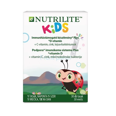 Amway Nutrilite™ Kids Immunitástámogató készítmény Plus Gyermekeknek 30 csomag