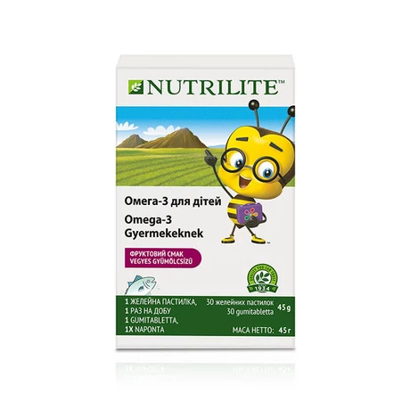 Amway Omega-3 Gyermekeknek NUTRILITE™ 30 tabletta