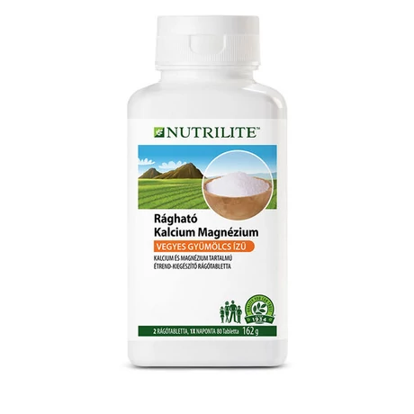 Amway Rágható kalcium-magnézium NUTRILITE™ 80 tabletta
