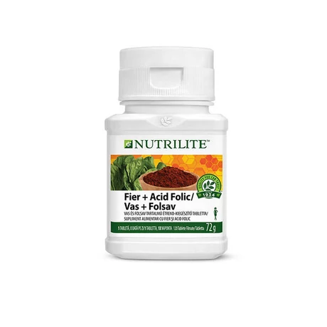 Amway Vas + Folsav NUTRILITE™ 120 tabletta