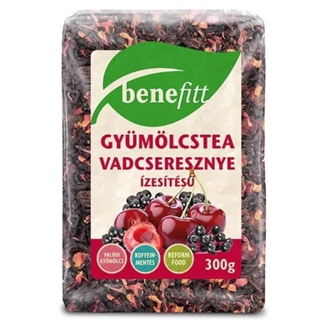 BENEFITT gyümölcstea vadcseresznye ízű 300g