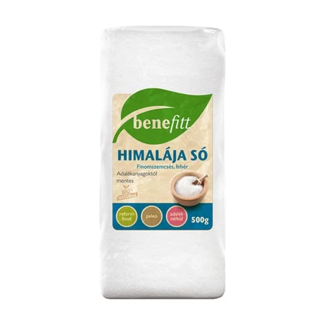 BENEFITT Himalája só fehér finomszemcsés 500g