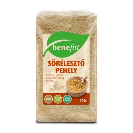 BENEFITT Sörélesztő pehely 300g