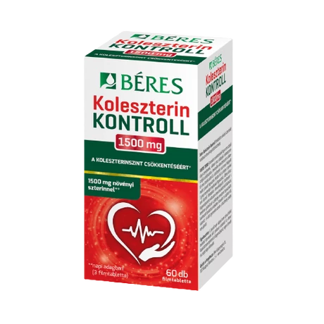 Béres Koleszterin Kontroll Filmtabletta 60x
