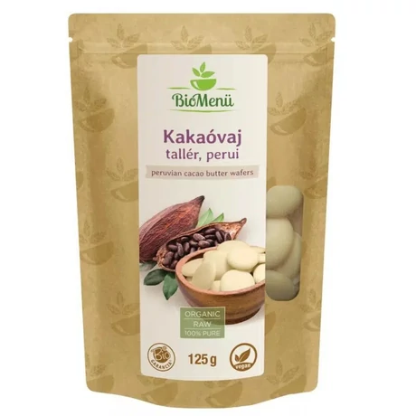 BioMenü BIO KAKAÓVAJ tallér perui 125 g