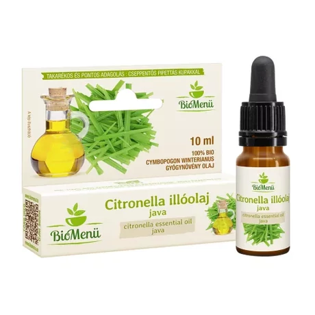 BioMenü BIO CITRONELLA Java illóolaj 10 ml