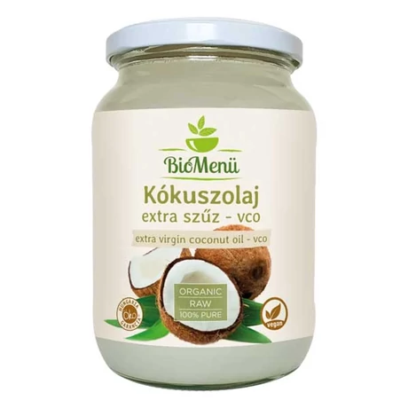 BioMenü BIO KÓKUSZOLAJ extra szűz vco 500 ml