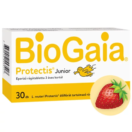 BioGaia Junior epres rágótabletta 30x