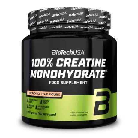 BioTechUSA 100% Creatine Monohydrate 300g barackos ice-tea BioTechUSA 100% Creatine Monohydrate 300g barackos ice-tea