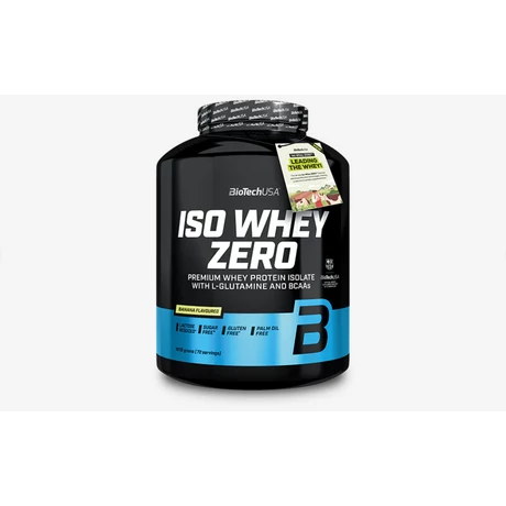BioTechUSA Iso Whey Zero - 1816 g banán