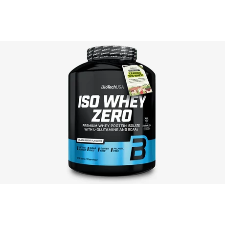 BioTechUSA Iso Whey Zero - 1816 g black biscuit