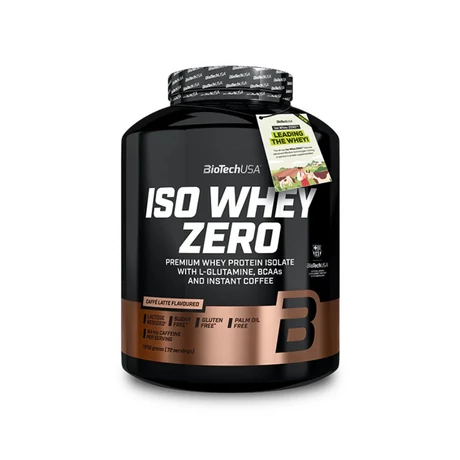 BioTechUSA Iso Whey Zero - 1816 g Caffé Latte