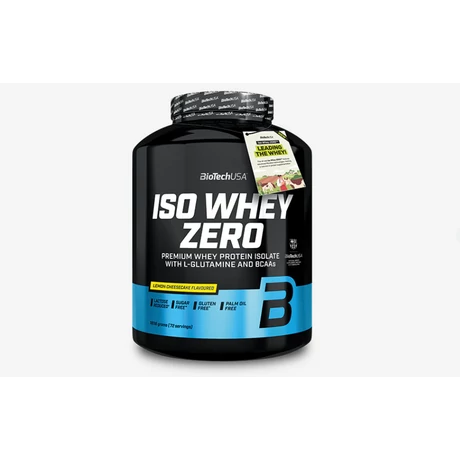 BioTechUSA Iso Whey Zero - 1816 g citromos sajttorta