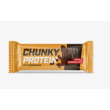 BioTechUSA Chunky Protein 50g tripla csokoládé