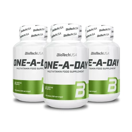 BioTechUSA One -A-Day Multivitamin 3db (3x100 tabletta)