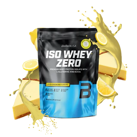 BioTechUSA Iso Whey Zero 500g citromos-sajttorta