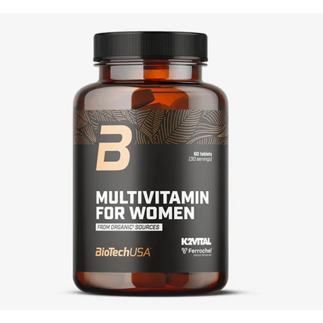 BioTechUSA Multivitamin For Women from organic sources - 60 tabletta