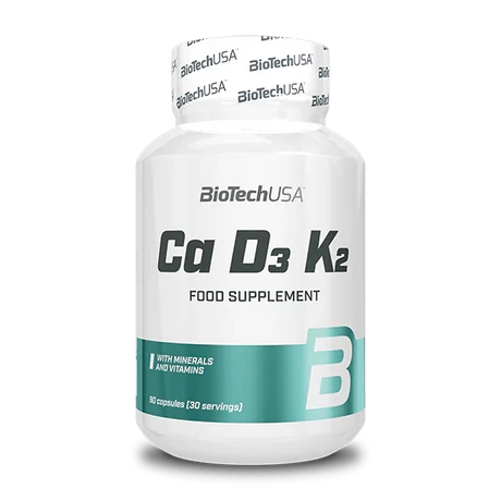 BioTechUSA Ca D3 K2 90 kapsz.