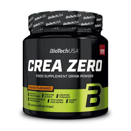 BioTechUSA Crea Zero 320g narancs