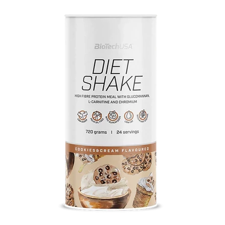 BioTechUSA Diet Shake 720g cookies & cream