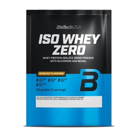 BioTechUSA Iso Whey Zero 25g mogyoró