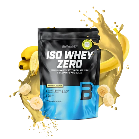 BioTechUSA Iso Whey Zero 500g banán