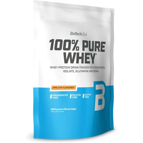 BioTechUSA 100% Pure Whey 1000g almás pite