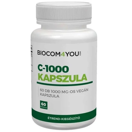 Biocom C-1000 kapszula - C-vitamin 60 db