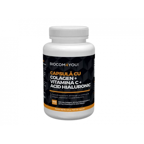 Biocom Kollagén+Hyaluron+C-vitamin 100db
