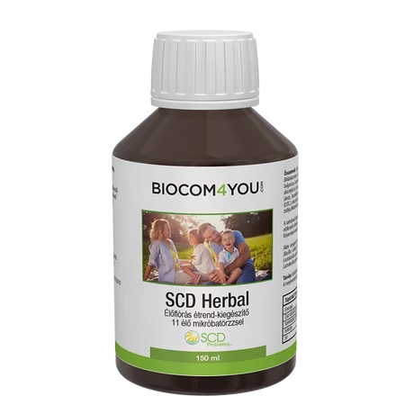 Biocom SCD Herbal (Probiotikus ital) 150 ml