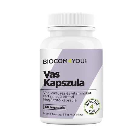 Biocom Vas kapszula 60db