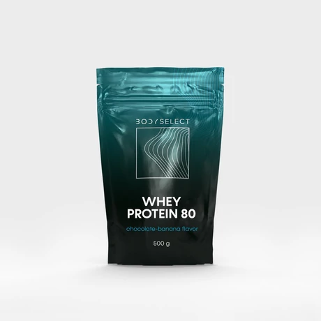 BodySelect  Whey Protein 80 (Csokoládés-Banán, 500 g)