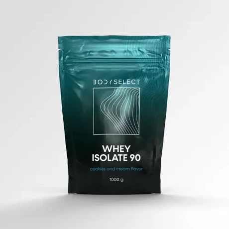 BodySelect  Whey Isolate 90 (Cookies and Cream, 1 kg)